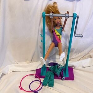 Stacie Barbie Gymnastics Doll with Accessories